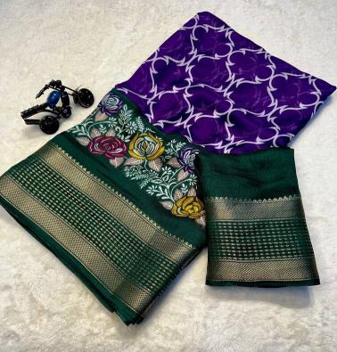 Vastrangan digital print saree lot wholesale in surat